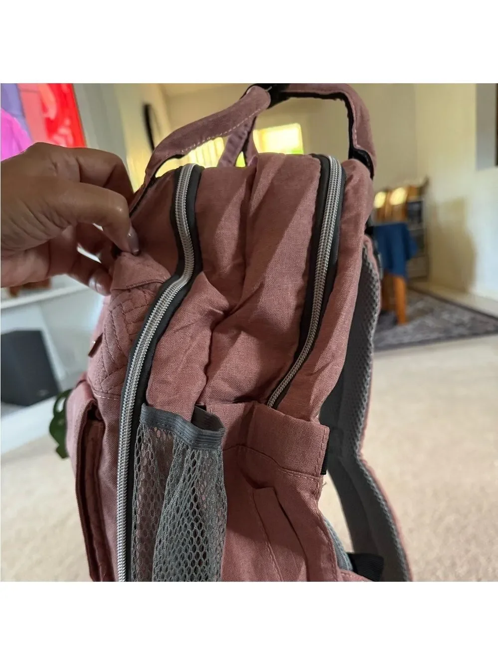 Pink Baby Bag by